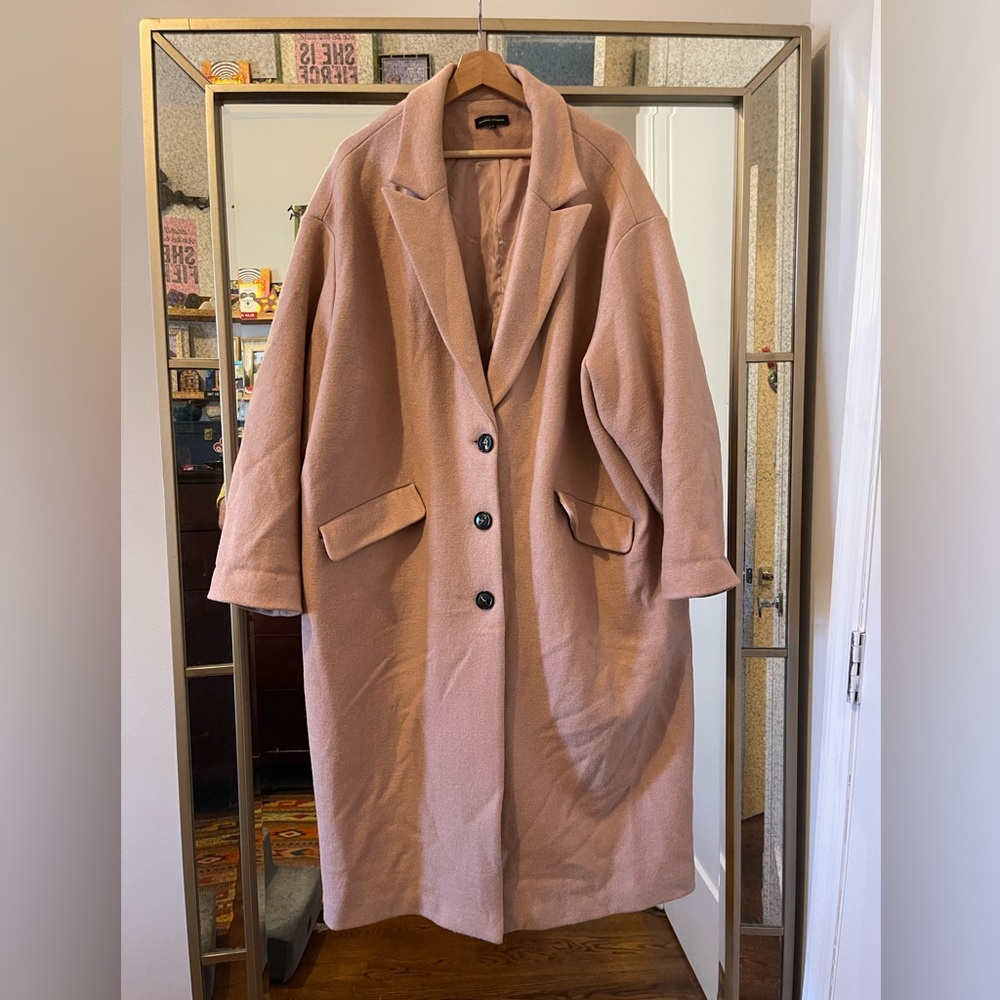 Universal Standard Wool Blend Coat size M (18-20), great condition